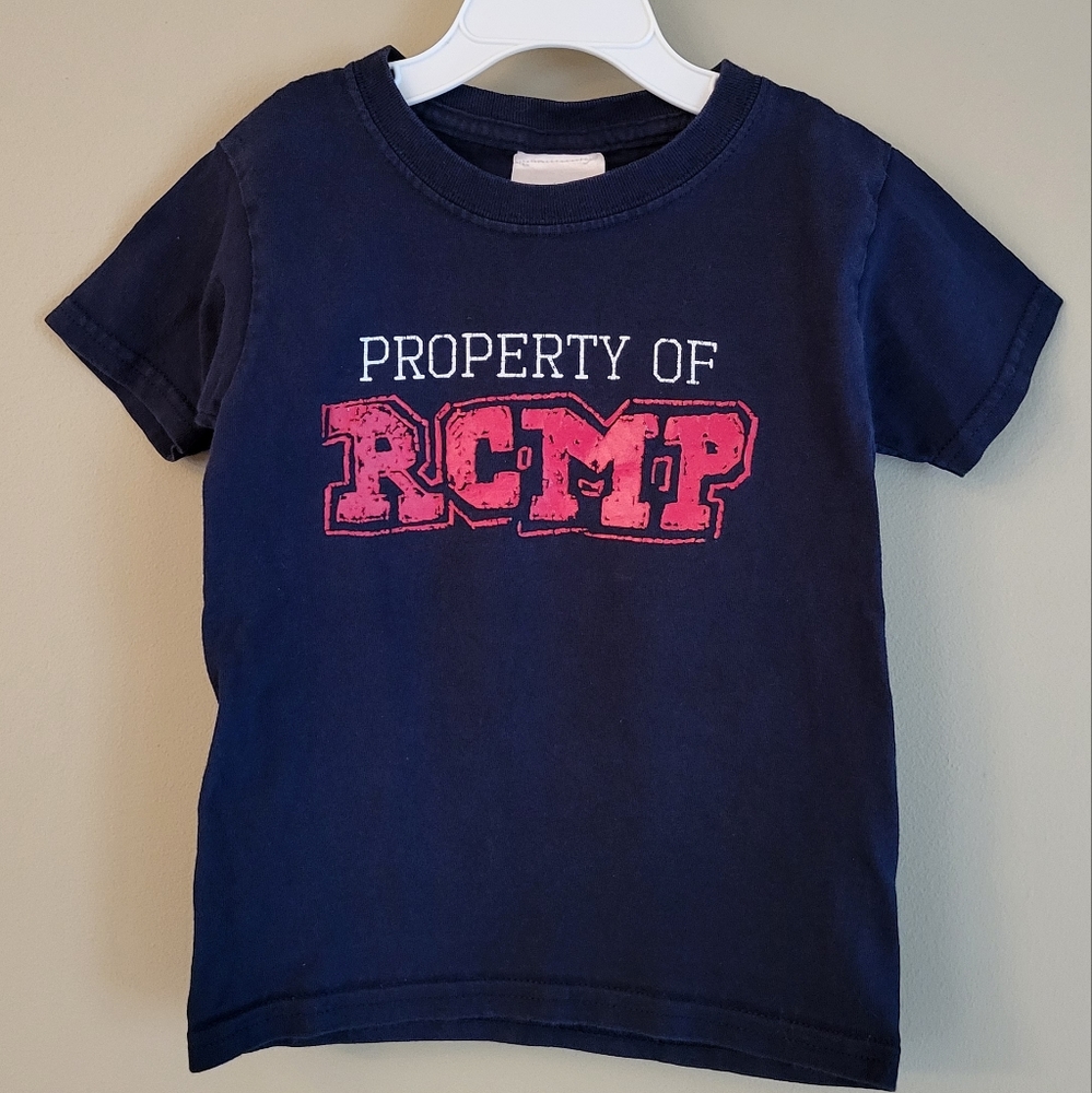 RCMP navy short sleeved tee shirt